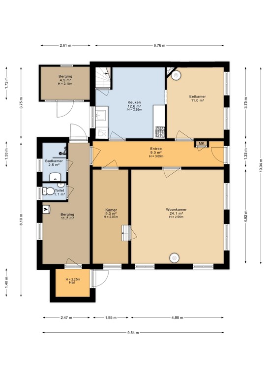 mediumsize floorplan
